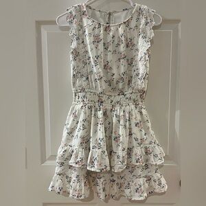 Abercrombie & Fitch Kids Ruffle Floral Mini Dress